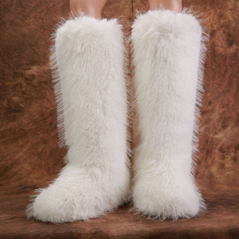 Comfy warm fury boots